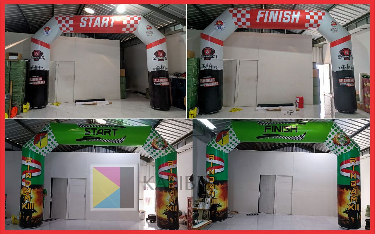 Gate start finish